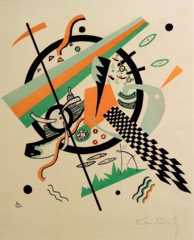 Small Worlds IV by Wassily Kandinsky